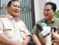 Erick Thohir Mengekspresikan Dukungannya kepada Prabowo