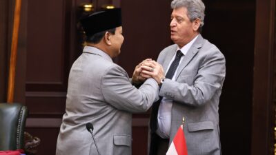 Prabowo Memberikan Bantuan 5 Miliar Rupiah untuk Warga Palestina