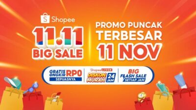 Puncak Keseruan di Akhir Pekan dengan Promo Big Sale Shopee 11.11