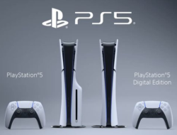 PS5 Versi Slim dengan Disk dan Digital, Tersedia di Pasaran Indonesia