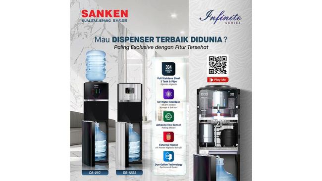 Intip Review Teknologi Dispenser Terbaik di Dunia dari Sanken