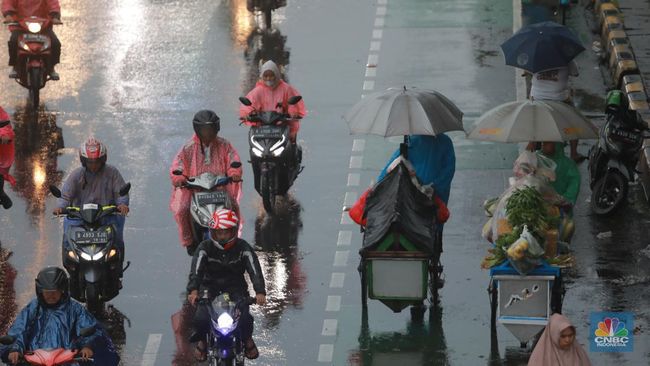 BMKG: Jabodetabek Dilanda Hujan Selama Sepekan, Prediksi Cuaca di Indonesia