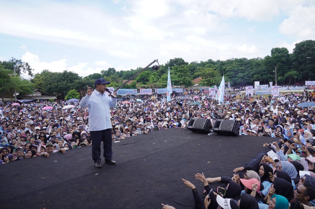 Prabowo Menegaskan Akan Melanjutkan Program Jokowi di Depan Warga Subang