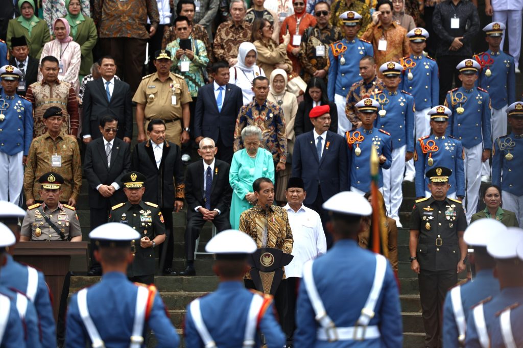 Para Tokoh Senior TNI dan Selebriti Bergabung dengan Jokowi dan Prabowo dalam Peresmian Graha Utama Akmil Magelang