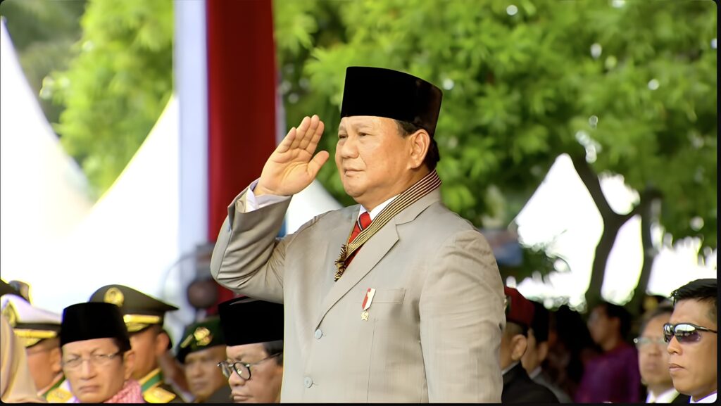 Usai Operasi, Prabowo Subianto Antusias Kembali Aktif pada Peringatan HUT Bhayangkara ke-78