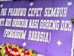 Masyarakat dan Pemerintah Mengirimkan Karangan Bunga Dukungan untuk Prabowo Subianto setelah Operasi di RSPPN Bintaro
