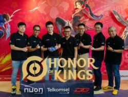 Nuon & Telkomsel Bersama-sama Meluncurkan Honor of Kings di GraPARI Corner