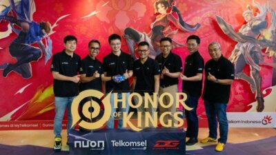 Nuon & Telkomsel Bersama-sama Meluncurkan Honor of Kings di GraPARI Corner