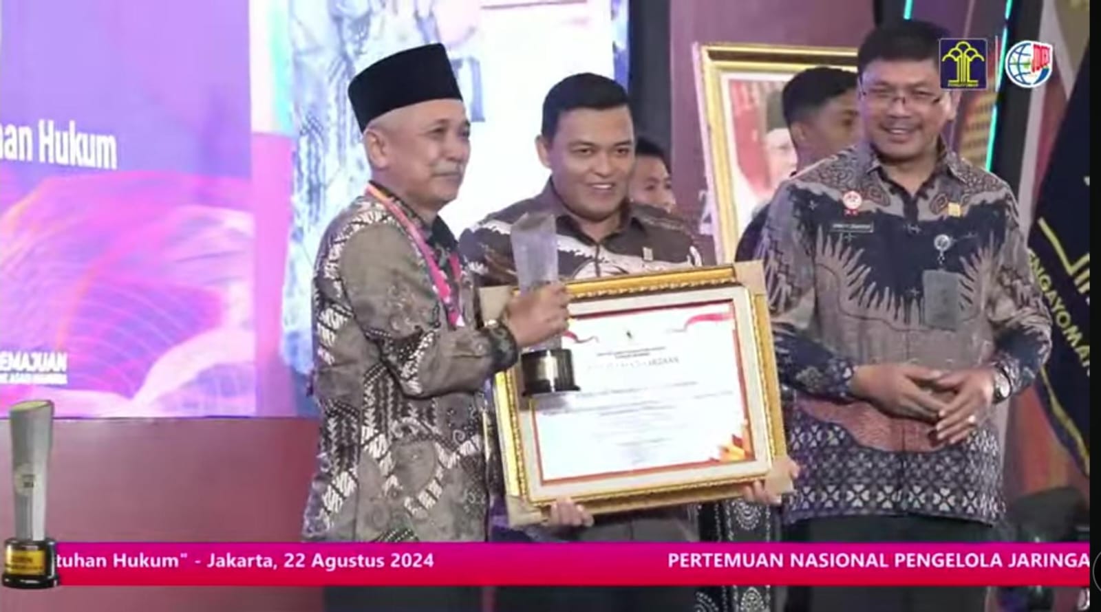 DPRD Pangandaran Raih Gelar Juara 1 Terbaik Nasional 2024