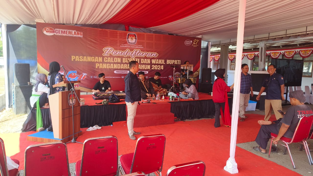 Belum Ada Pendaftar Pilkada 2024 di KPU Pangandaran H-1