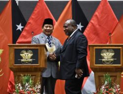 Prabowo Subianto dan PM Papua Nugini Bersama, Bahas Kerjasama Bilateral