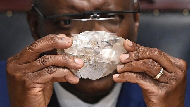 Berlian Terbesar di Dunia Ditemukan di Botswana, Bernilai Rp 1,5 Triliun