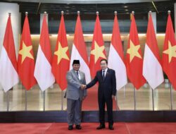 Setelah Bertemu dengan Presiden Vietnam, Prabowo Subianto Bertemu dengan Ketua Majelis Nasional untuk Mendiskusikan Potensi Kerja Sama