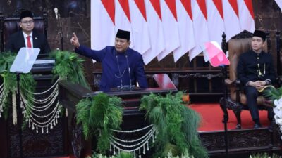 Sidang Pleno Majelis Permusyawaratan Rakyat (MPR) Republik Indonesia untuk Pelantikan Presiden dan Wakil Presiden Terpilih untuk Periode 2024-2029 di Gedung Nusantara, MPR/DPR/DPD, Senayan, Jakarta, 20 Oktober 2024