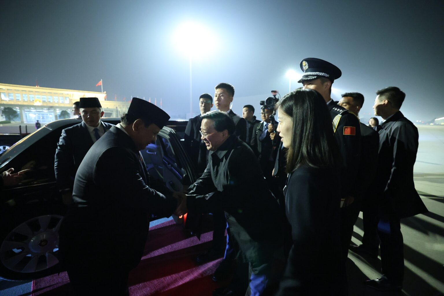 Mahasiswa Indonesia di Beijing Antusias Menyambut Kedatangan Prabowo Subianto